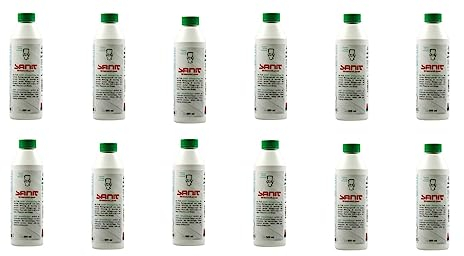 zbs24 Sanit Urinsteinlöser 500ml der Kräftige Reiniger höchste Reinigungskraft - gratis Latex Handschuhe (12 x 500ml)