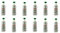 zbs24 Sanit Urinsteinlöser 500ml der Kräftige Reiniger höchste Reinigungskraft - gratis Latex Handschuhe (12 x 500ml)
