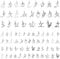 Letter Charms for Jewelry Making - 156 Pcs/6 Sets Metal Mini Alphabet Charm Bracelet, Necklace, Pendants - for DIY Crafting