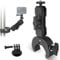 Upgrade Super Clamp mit Dual Kugelkopf Magic Arm, Super Klammer, Kamerahalterung Klemme mit 1/4 Gewinde, Action Kamera Mount Adapter für GoPro Insta360 X4 X5 GoPro Hero 13 12 11 Black Halterung