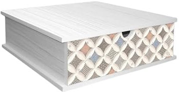 Cassetto Porta Capsule Cialde Caffè Zucchero Thè Rhombus 33 x 33 x 11 cm