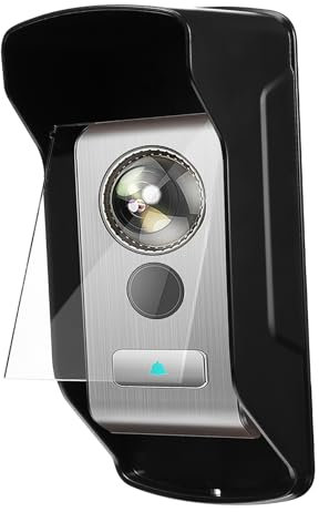 Homoyoyo Housse De Protection pour Clavier Extérieur Plaque De Protection pour Sonnette Résistante Aux Intempéries Couverture Étanche Pluie pour Accès De Porte