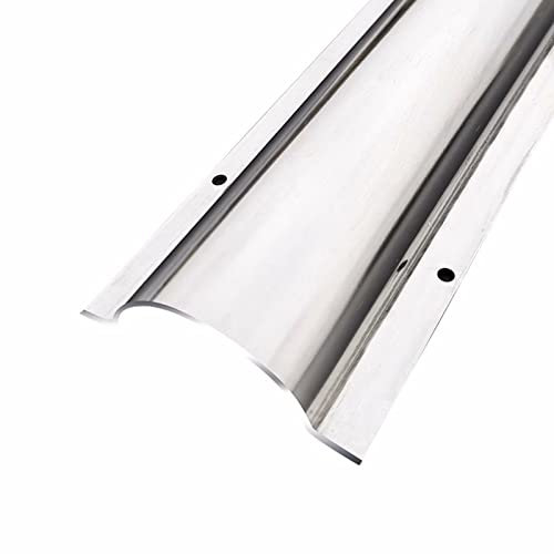 Cable Trunking,Stainless Steel Floor Cable Protector, Paintable Cable Trunking Wire Hider Cover with Screws,Protect Wires Prevent Cable Trips/120Cm/No.6(140cm,No.7)