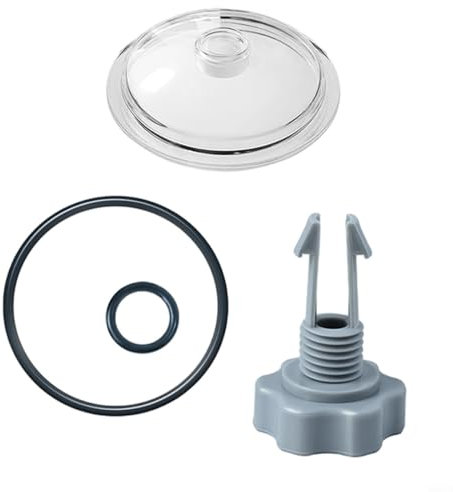 WIIYENA Couvercle de couvercle de piège à feuilles pour pompe à filtre à sable Intex de 30,5 cm, SF80110-1 puissante pompe à filtre à sable avec valve à joint torique