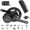Bafang 250W 48V BBS01B Mid Drive Kit - Motore Bici Elettrica con 48V19,2Ah Downtube Batteria e Display LCD EKD01, Kit di Conversione Ebike per BB 68MM Mountain Bike Bici da Strada Bici da Pendolare