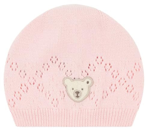 Steiff Mütze EU Größe 47 Ballerina, Kinder Mütze, Ohrenschützer für Kinder, leichte und atmungsaktive Frühlingsmütze, weich und bequem, waschmaschinenfest