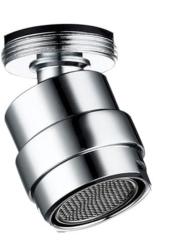 360 Grad Schwenkbarer Wasserhahnbelüfter, Wassersprudler, Sparhahn For Badezimmer, Küche, Bidet, Wasserhahn, Filternetz, Zubehör(24mm Male)