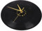 PRETYZOOM Vinyl Schallplatten Wanduhr Wanduhren Vinyl Wanddekoration Vinyl Schallplattenuhren Musik Wanduhr Wohnzimmer Wanduhr Dekorative Wanduhr Wanddekoration Uhr
