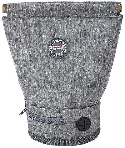 Distributeur De Sac À Caca Pour Chien - Pochette Anti-Odeurs, Mousqueton Inclus | Sac Flexible Avec Tampon Adhésif, Distributeur En Tissu, Parfait Pour Sacs À Poubelle, Accès Pratique Aux Sacs À Crott