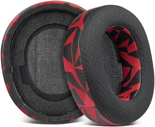 SOULWIT Ersatz Ohrpolster für Steelseries Arctis Nova Pro Wireless/Arctis Nova Elite Kopfhörer, Ersatzpolster Polster mit hochdichtem Geräuschisolationsschaum, zusätzliche Dicke