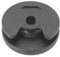 YINETTECH 1 x Joystick-Kappe, Metalltasten, Ersatz-Daumenkappe, analog, kompatibel mit Nintendo New 3DS 2DS XL LL, Grau, Metall-Thumbstick-Griff