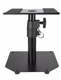 Lijiaxiuyc-101 Pieds Enceintes Support d'enceinte de Bureau, trépied de Levage Professionnel, Serre-Livres en métal à Clipser for Studio Audio en Direct à Domicile Pieds Enceintes Monitoring
