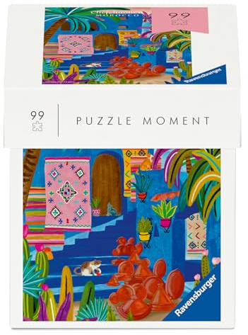 Ravensburger Puzzle Moments Morocco – 99 Piece Jigsaw Puzzle for Adults | Relaxing Mindful Activity, Premium Quality Puzzle | Stress Relief & Mindfulness Gift for Puzzle Lovers