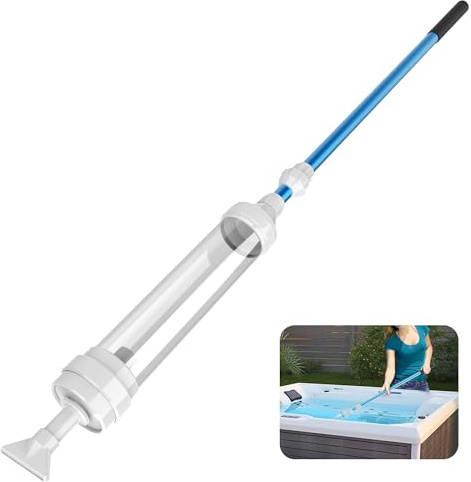 6250 Paradise Power Spa-Staubsauger für Whirlpool, Whirlpool, tragbarer Whirlpool-Staubsauger, kabellos, Handstaubsauger, saugt Steine, Blätter, Münzen, Sand, Schmutz und andere kleine Gegenstände auf