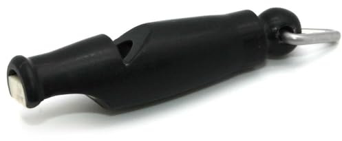 Mewogs Horn Pfeife Field-Trail Hundepfeife schwarz