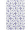 Ricolor Brettchen in Indischblau, Melamin, Blau / Weiß, 23 x 14 x 1 cm