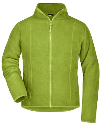 James & Nicholson Damen Microfleece Jacke - Leichte Jacke aus pflegeleichtem Microfleece