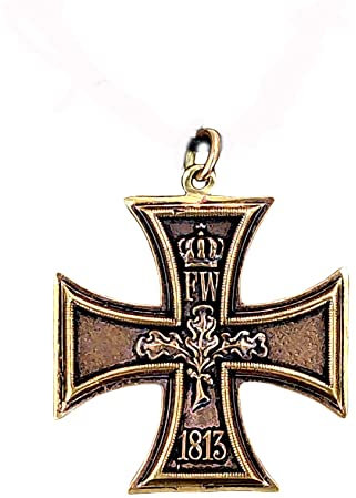 Trailer Iron Cross 1813/1914 from Bronze