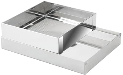 Ibili 718300 - Harinero Inox, 25 x 20 x 25 cm