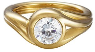 Esprit Ring GLAMOUR SOLITAIRE GOLD ESRG92036B180