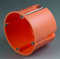 ChiliTec Hohlwanddose Schalterdose Gerätedose Ø 68mm x 61mm Tiefe Einbau Unterputzdose Orange