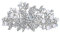 EVER FAITH® österreichischen Kristall künstliche Perle elegant Haarschmuck Haarspange Silber-Ton