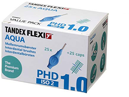 TANDEX Flexi Interdental Aqua 0,60 mm Value Pack: 25 Stück