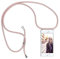 YuhooTech Handykette Hülle für iPhone 7/ iPhone 8/ iPhone SE 2020 Handyhülle, Smartphone Necklace Hülle mit Band - Handyhülle mit Kordel Umhängenband - Schnur mit Case zum umhängen in Rose Gold
