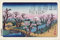 Hiroshige - Mount Fuji Koganei Bridge - Poster Plakat Druck - Größe 91,5x61 cm