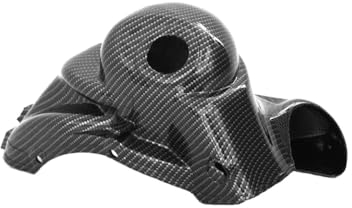 Boita 2.0 Cuffia Raffreddamento Cilindro destinata a Vespa 50 - Per motore da 50 a max 110 cc Carbonio Nero Lucido