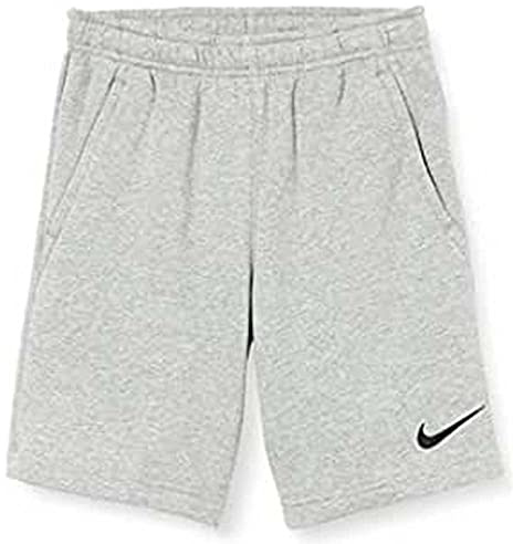 NIKE CW6932-063 Cotone Park 20 JR Pantaloncini Unisex Dk Grey Heather L