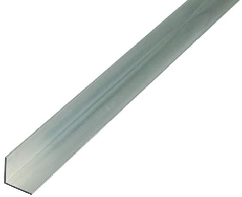 Alberts 497941 Winkelprofil | Aluminium, natur | 1000 x 20 x 20 mm | 7er Set