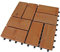 Vacchetti 5301350000 Piastrella Pavimento in Legno Ad Incastro, Multicolor, Piccolo