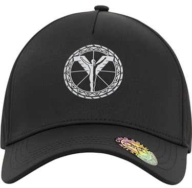 Carlo Colucci Damen Basecap mit 3D Druck Schwarz OS