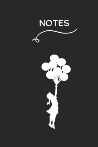 Notes: Notizbuch Banksy kariert für Gedanken, Texte, Listen und Gedichte