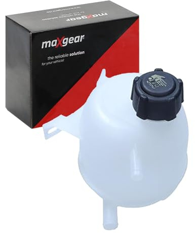 MAXGEAR 77-0113 Ausgleichsbehälter Kühlmittel ohne Verschlussstopfen mit Verschlussdeckel Kompatibel mit RENAULT Scénic 1 JA0/1, FA0 7701468746