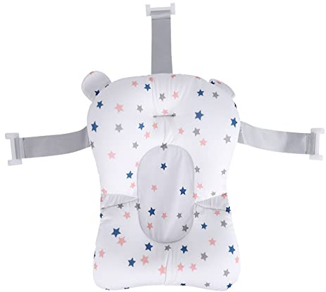 FANGO Douche Baignoire Coussin AntidéRapant Baignoire SièGe Support Tapis SéCurité SéCurité Bain Support Coussin Pliable Doux Oreiller-3