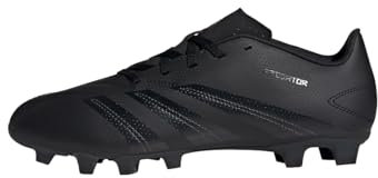 adidas Predator Club Flexible Ground Football Boots, Scarpe da Calcio Unisex-Adulto, Core Black/Carbon/Core Black, 42 EU
