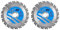 OX Wood Cutting Thin Kerf Circular Saw Blade 136/20mm, 20 Teeth ATB (Pack of 2)