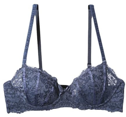 SCOCCA Push-up-Spitzen-BH für Frauen Komfort-Bügel, jeden Tag weicher durchsichtiger BH