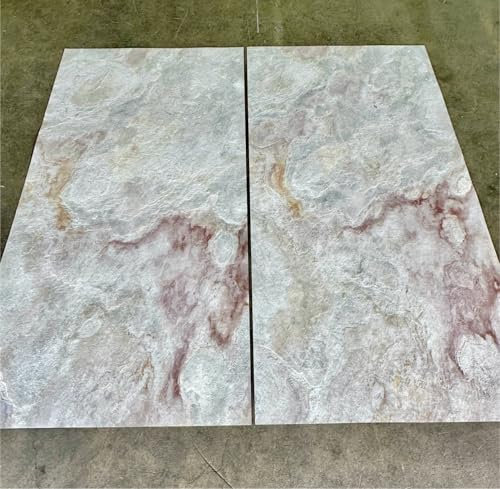 Wandverkleidung Schieferfurnier 122 x 61 cm Steinfliesen Universal Kaminrückwand Dusche Boden Echtstein Schieferplatten hitzebeständig langlebig Naturstein Fachhandel