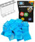 CMC imports 10 x Panel Klemmbausteine Wand Element 1x4x3 Noppen Paneel Fenster Verkleidung City Gebäude Stadt 60581 versch. Farben (Hellblau Transparent / 191)