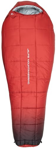 ALPS Mountaineering Vibe 0° Mummy Sleeping Bag, Regular - Ruby