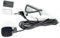 KIRVOS Microphone pour Auto-Radio avec connecteur 3,5 mm – Microphone Externe pour autoradios, GPS, CD et DVD – Câble de 3 mètres