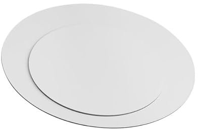 Panneau Composite Aluminium Blanc 3 mm Rond (Blanc, 90 cm)