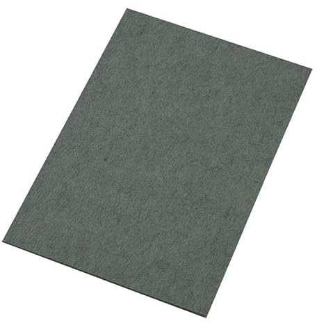 hochwertige Filzplatten in 2 verschiedenen Größen und 56 Farben frei wählbar · 3 mm dick · Filzstoff zum basteln, nähen, dekorieren u.v.m. · 100% Polyester (eukalyptus-meliert, 750 x 500 mm)