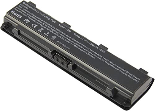 5200mAh 11.1V PA5024u Laptop Battery Compatible for TOSHIBA PA5023U-1BRS PA5024U-1BRS PA5025U-1BRS PA5026U-1BRS PA5027U-1BRS PABAS259 PABAS260 PABAS261 PABAS262 PABAS263