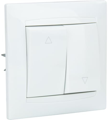 Commande volets roulants Zyna - Blanc - Zenitech