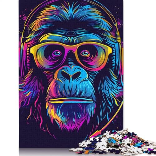 1000-teiliges Puzzle „Motiv: Mount Everest“ aus Holz für Erwachsene, Heimdekoration, Geschenkidee für Feiertage und Geburtstage, 1000 Teile (75 x 50 cm)