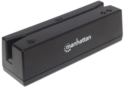 Manhattan Magnetkartenleser USB Drei-Spuren-Leser 460255